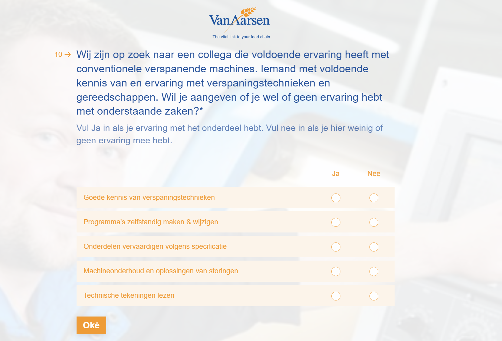 Van Aarsen - Conventioneel draaier funnel - Talent Rocketeers