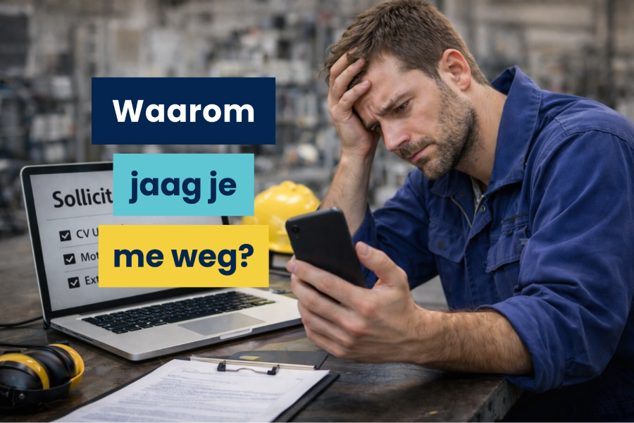 Waarom CV en motivatiebrieven techneuten wegjagen (en wat je wél moet doen)